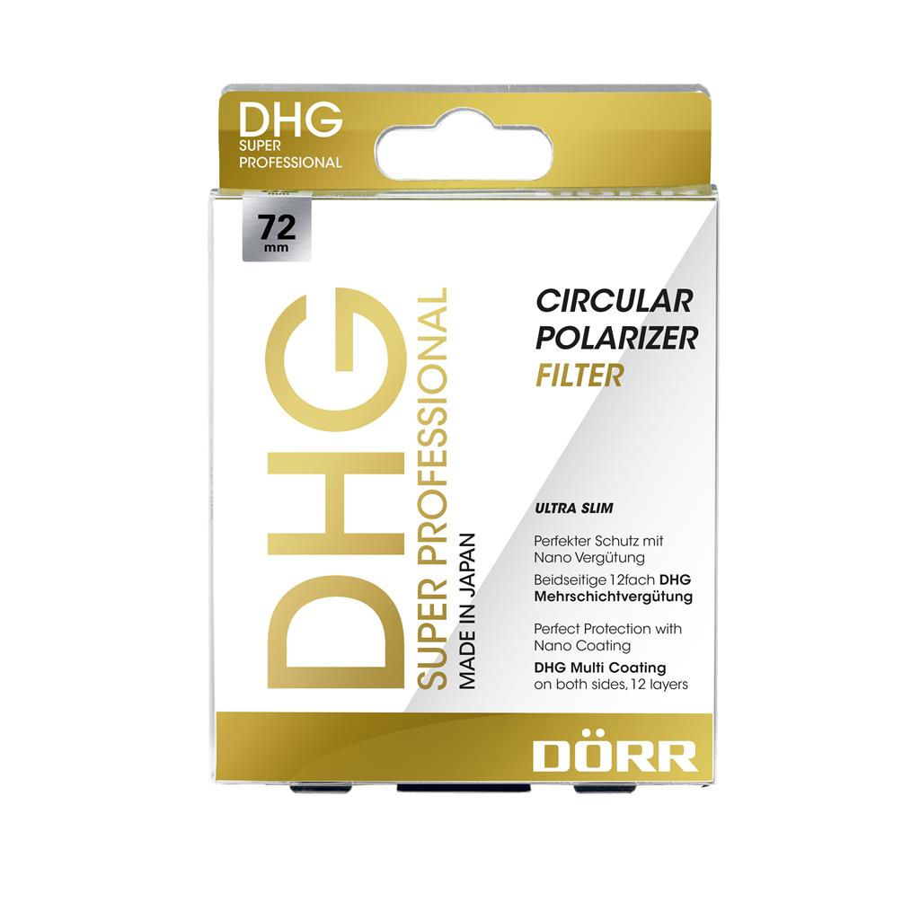 DHG Super Zirkular Polfilter 72mm