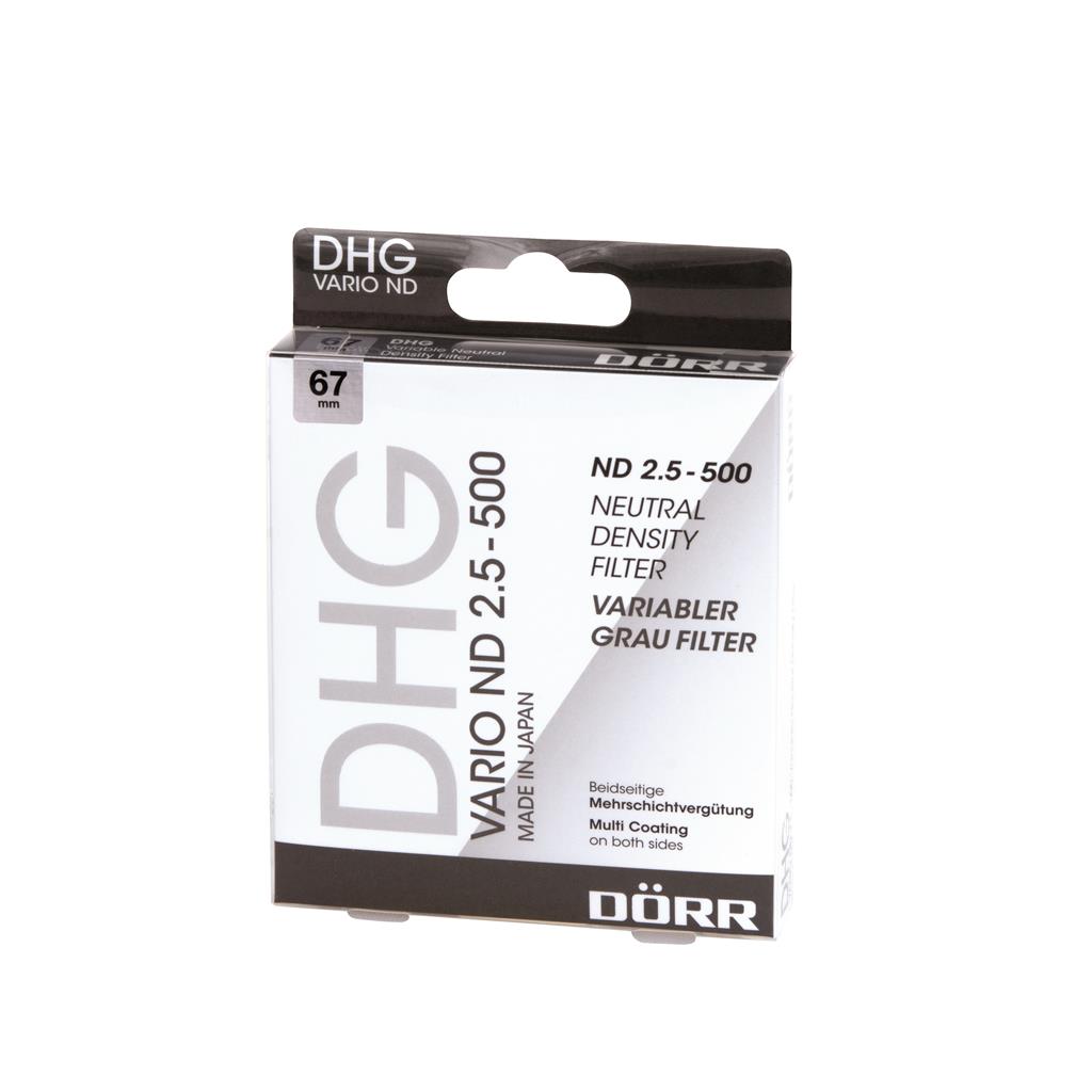 DHG Variabler Graufilter ND2.5-500 67mm