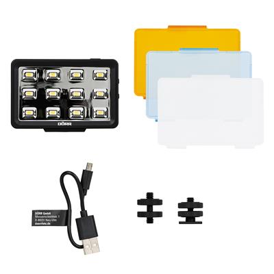 LED Light Tablet LT-6060 Set mit VL-12S Videolicht